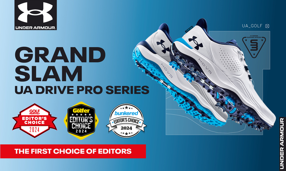 Under Armour, the No.1 ranked spikeless shoe as per top 4 Golf Magazines is now available in our newly renovated store area at Nevada Bob's Golf Colchester. 

Featured in our latest video, it's an upgrade to your golf shoes you don't want to miss. 👟 🏌️‍♂️ 

#GolfShoes #UnderArmour