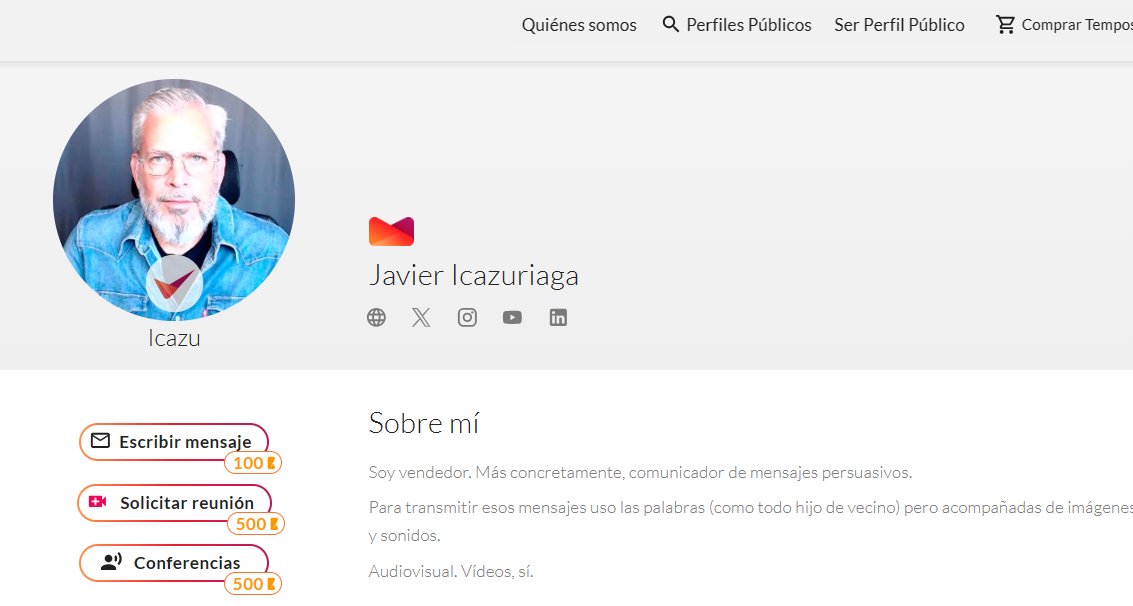 Damos la bienvenida hoy a Javier Icazuriaga, @icazu, experto vendedor, se define más concretamente como comunicador de mensajes persuasivos. Dedicado al mundo del marketing cuenta con una amplia experiencia en el vídeo-marketing. Conoce más sobre él y su trayectoria profesional