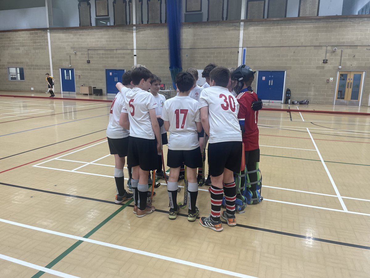 The final hockey fixture of the season took place on Wednesday, as a group of Y8s &amp; Y9s travelled to Wellington for an indoor match.

Despite having not trained since March, the team grew into the game - they can be very pleased with their progress over the 40 minutes.

#welldone