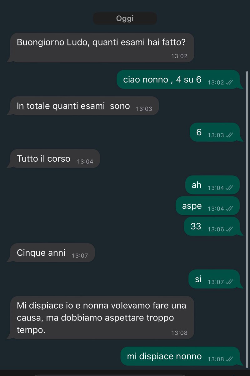 scusa nonno