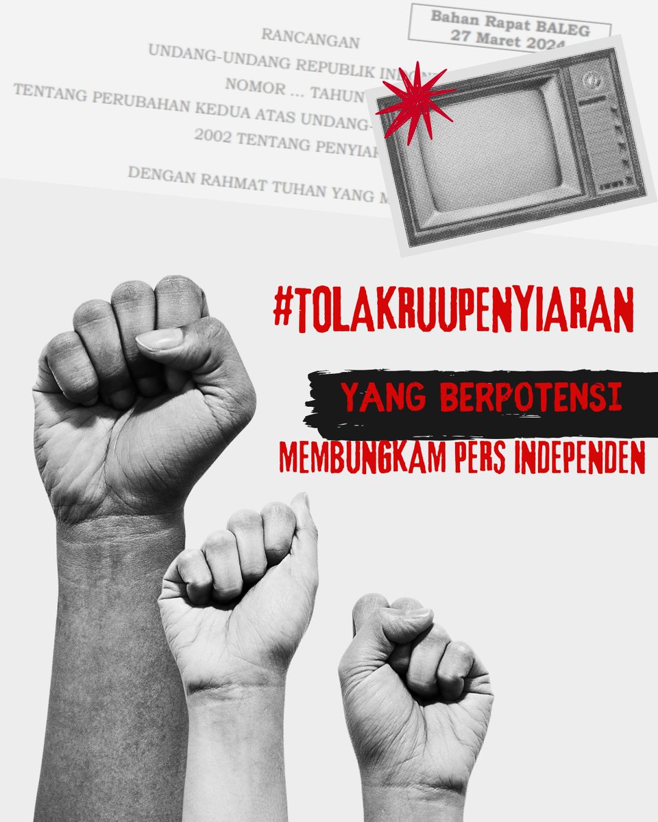 LampauMedia's tweet photo. #TolakRUUPenyiaran https://t.co/3sitl7RH20