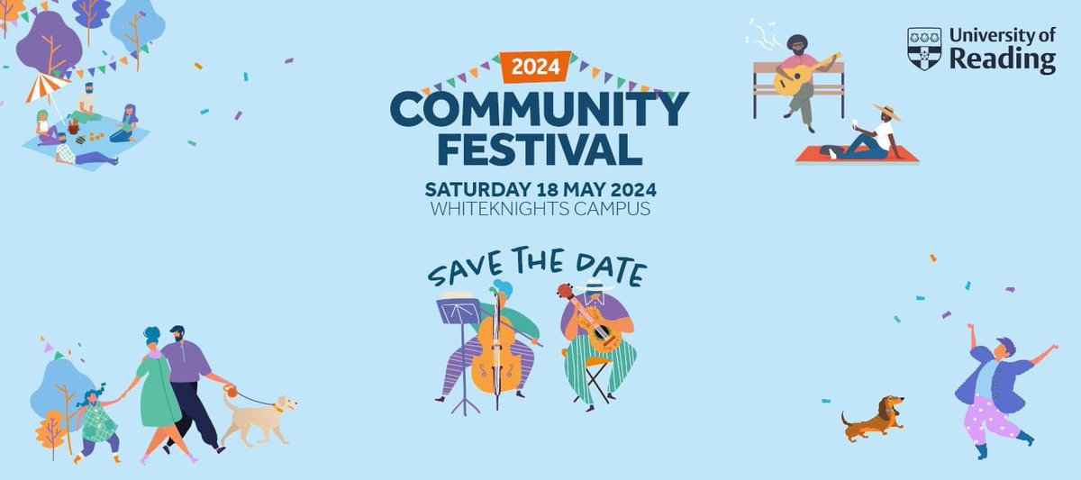 If you're free on Saturday, come and say hello at the @UniofReading Community Festival. We'll be there from 11-5, with fun activities for all ages. 

There's so much more to see and do, and free bus travel there and back - see the comments for details. 

#rdguk #rdg #community