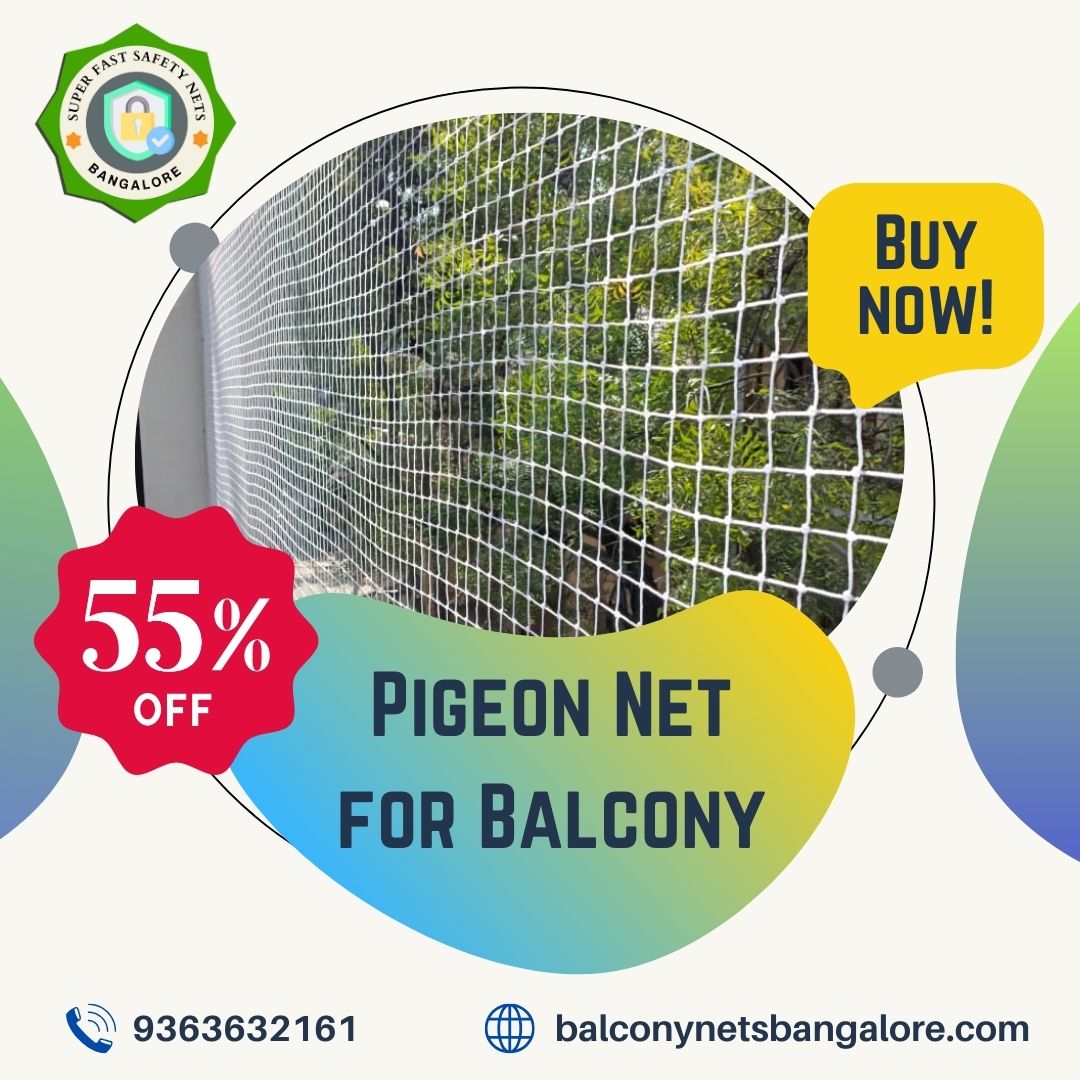 superfastnets's tweet image. Keep your balcony clean and safe with Pigeon Net by Super Fast Safety Nets Bangalore! Say goodbye to bird mess and enjoy your outdoor space in peace. Contact us at 9363632161 for expert installation. #PigeonNet #BalconySafety #SuperFastSafetyNets 
balconynetsbangalore.com/pigeon-net-for…