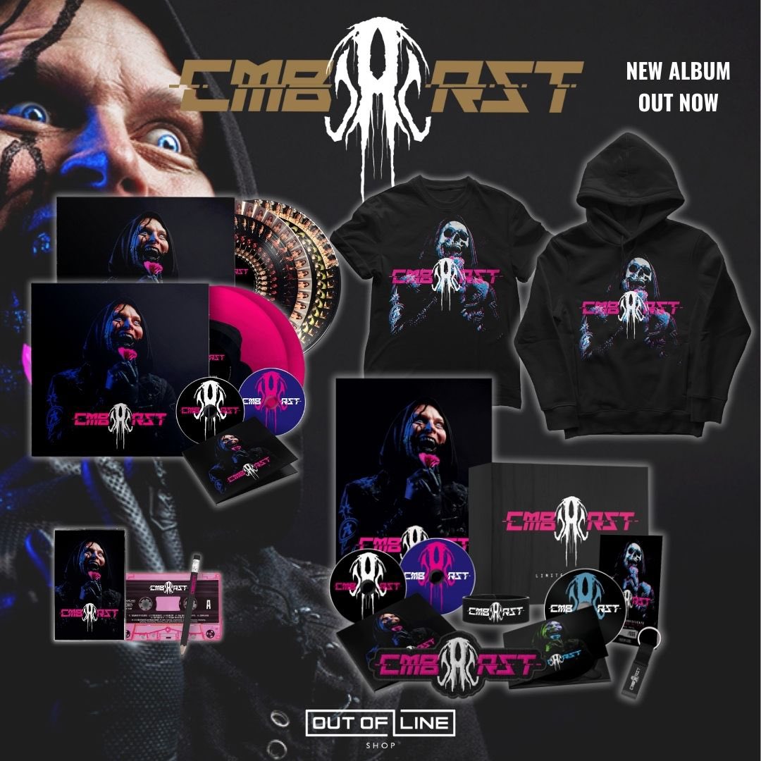 CMBCRST is out now 💥 Grab you CD, vinyl, MC & new merch now at 🌍 outoflineshop.de 🇺🇸🇨🇦 outoflineshop.us 🇬🇧 plastichead.com With heavy beats, iconic vocals & screeching e-guitars, COMBICHRIST reveal their brand new record CMBCRST