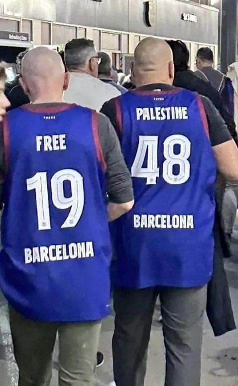 🇪🇸 Barcelona ♥️ Palestine 🇵🇸