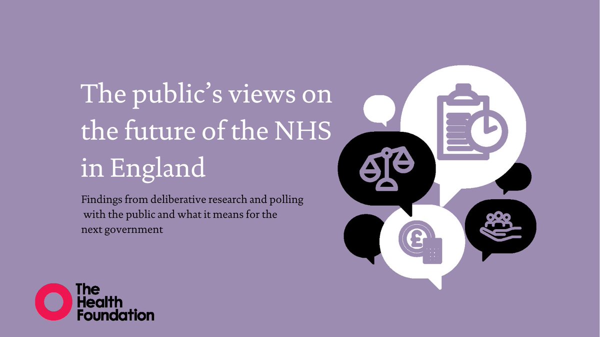 NEW: Research with <a href="/IpsosUK/">IpsosUK</a> reveals public willing to pay more taxes to improve NHS services and want government to prioritise primary and community care over hospitals.

Full report 👇  
health.org.uk/publications/r…