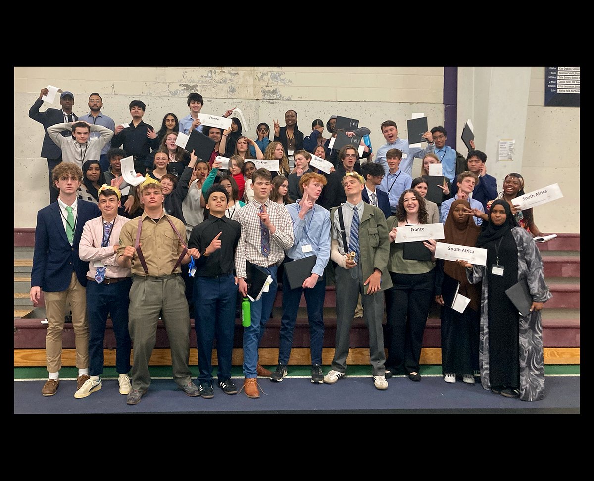Deering Model UN shines at the conference!   Big props to the team captain, Distinguished Delegates, and all participants.  #DeeringMUN #ModelUN #ProudRams
Bonus: Watch a Deering student in action! Link in bio