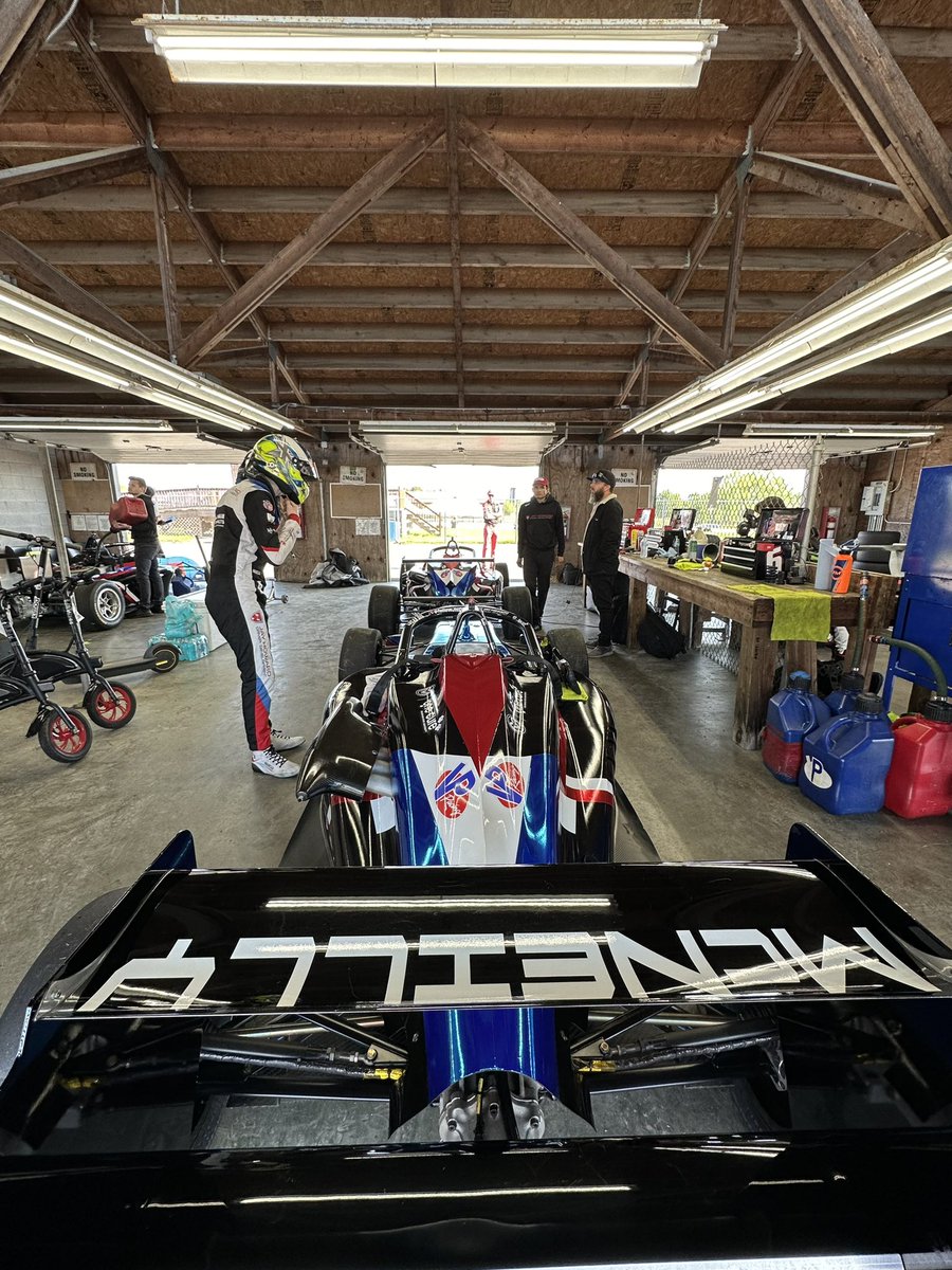 A successful test at @Mid_Ohio topped the timesheets on a wet day one, ended a dry day two as fastest overall. Thanks to @FollowJHDD 🙌 @USFJuniors