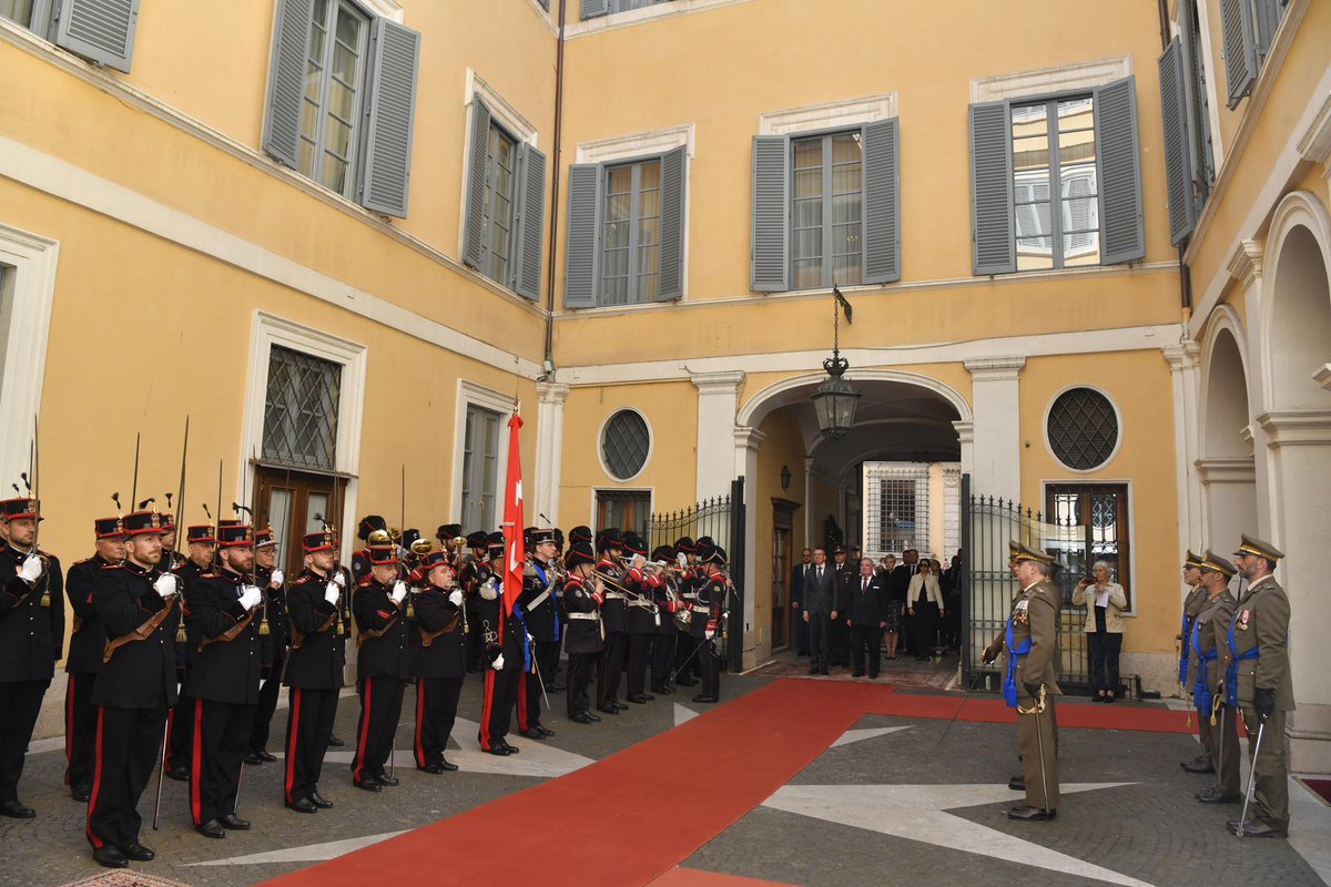 It was an honour to visit Sovereign Order of Malta and to discuss humanitarian assistance to Ukraine and situation in Gaza. I thanked the Grand Master of the Order for their presence and work in Latvia.