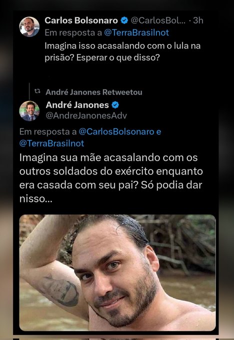 Carluxo ataca Janja e toma invertida de Janones ... 👇