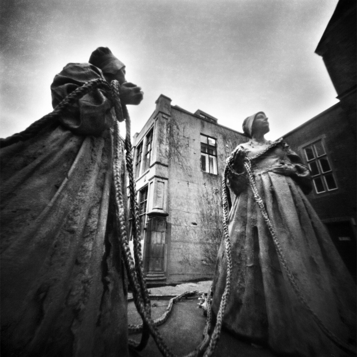 Pilgrims For W P P D 2024 @ONDUpinhole #pinholephotography #filmphotography #believeinfilm #ilforddelta100 #expiredfilm