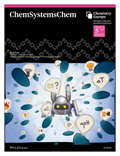 #OnTheCover Towards Autonomous Materials-Challenges in Chemical Communication by Michael M. Lerch and co-workers @StratinghInst @Lerch_Lab onlinelibrary.wiley.com/doi/10.1002/sy…  onlinelibrary.wiley.com/doi/10.1002/sy…