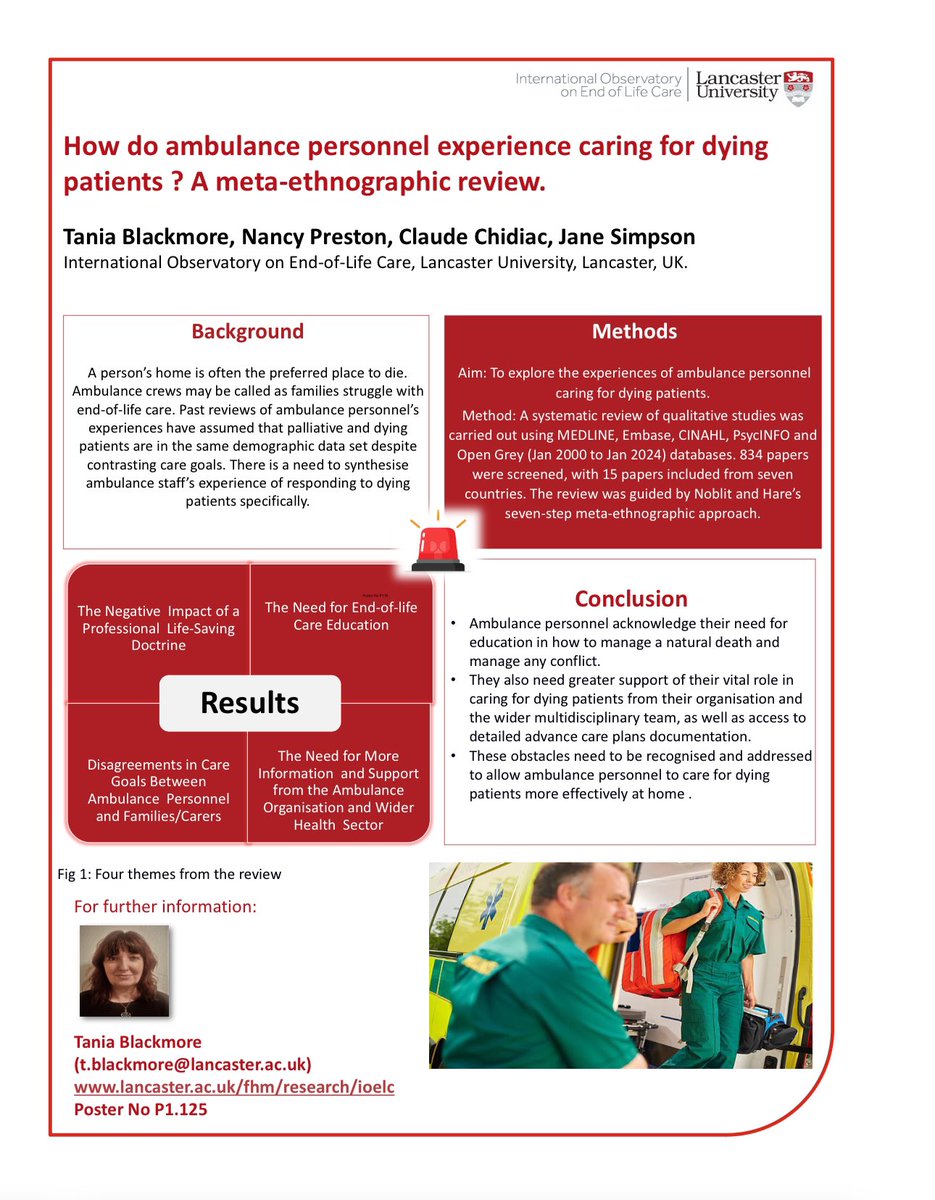 Great to see some of our work displayed at #EAPC2024.