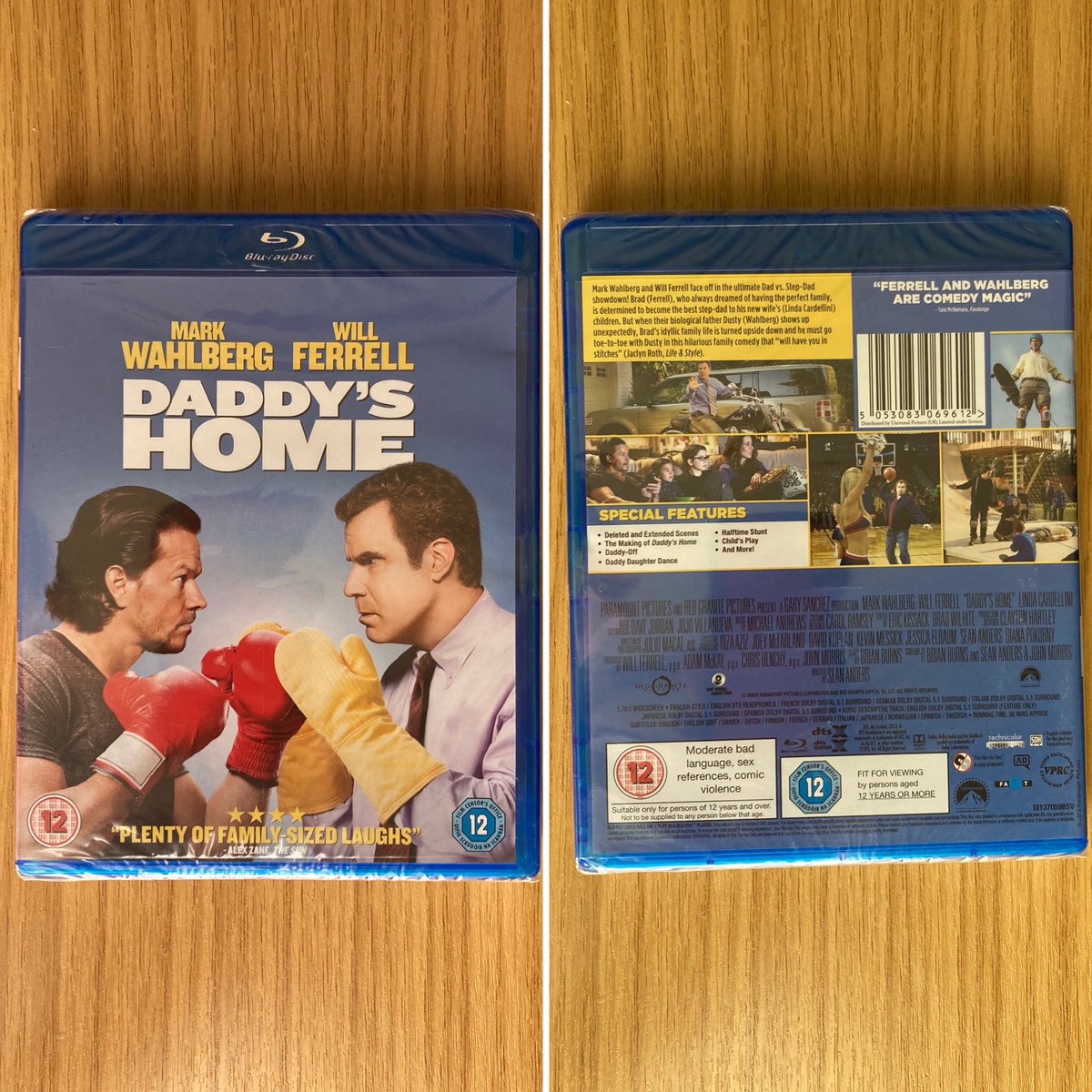 Picked-up a #CharityShop new/sealed #Bluray bargain for the unbelievable price of 10p! #DaddysHome starring #WillFerrell, #MarkWahlberg & #LindaCardellini… hopefully can watch it for a family film night! #PhysicalMedia #KeepDiscsAlive