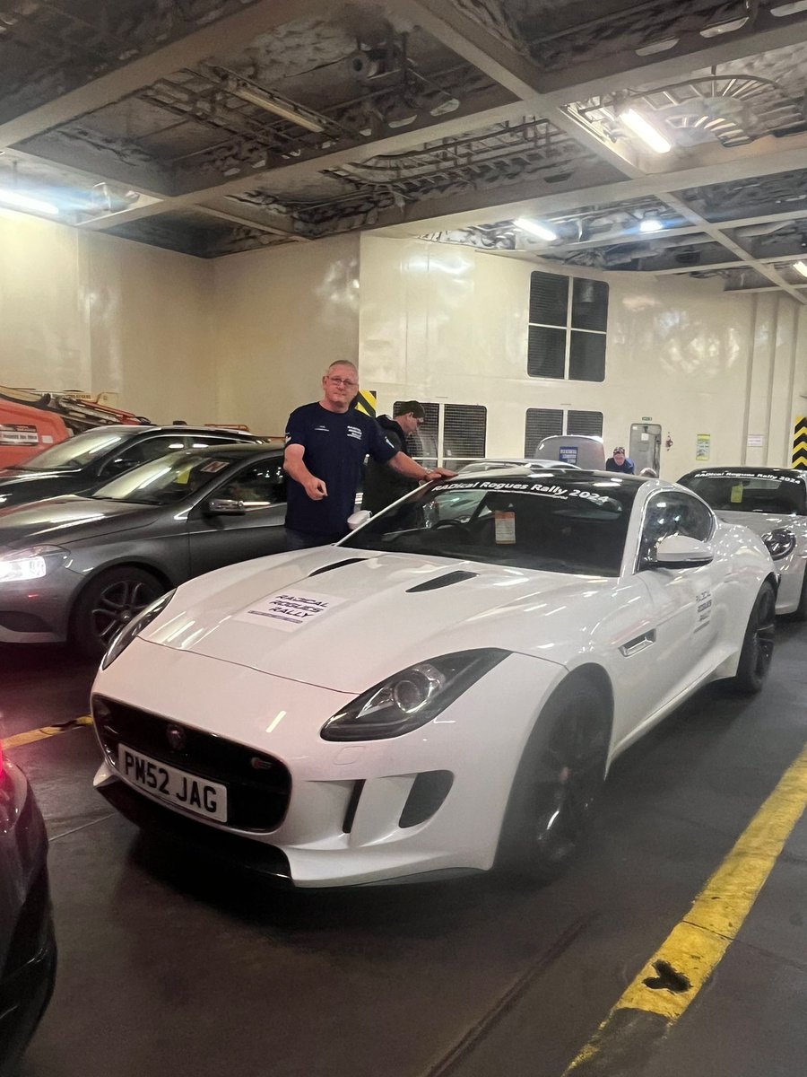 And we're off🤩 Phil and other #Midland #manufacturers are on their way to Ireland to begin the Radical Rogues Rally in support of #RaceAgainstDementia💙 So far we have raised over £7000!! Our JustGiving page is still live for donations😊 - bit.ly/3OxHi1U #ukmfg #RAD