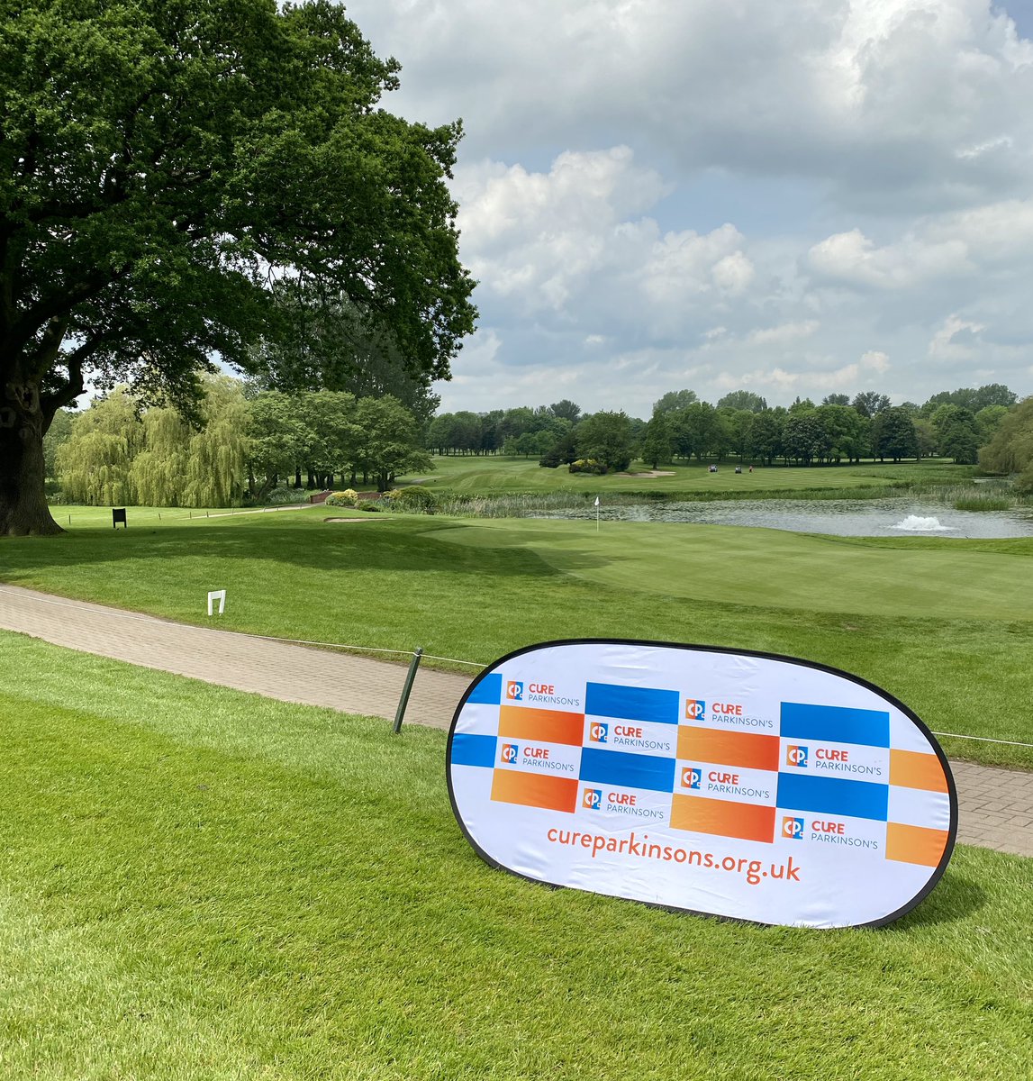 It’s a beautiful day at @TheBelfry for the @miketindall13 Celebrity Golf Classic! Thank you so much Mike, and everyone attending today for helping raise vital funds for #Parkinsons @tindallgolf