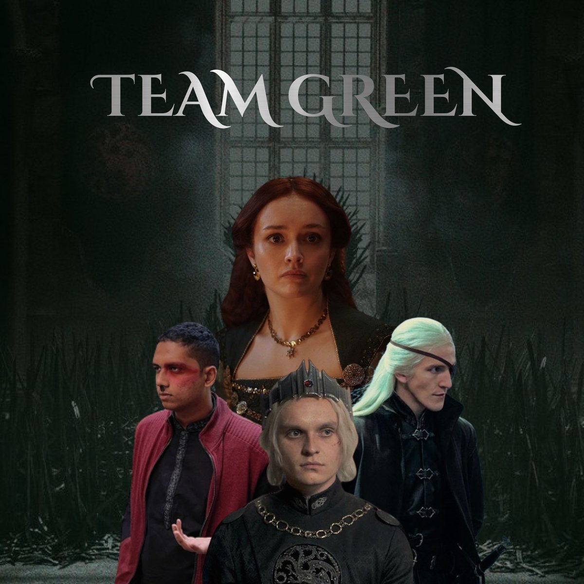 #HouseOfTheDragon is coming, and I am hyped.
I am #TeamGreen