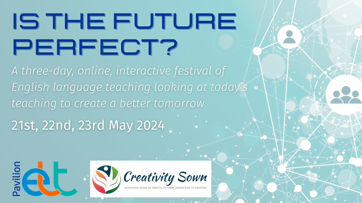 It is your last chance to sign up for our online festival of ELT next week! Join us for 9 fantastic sessions across 3 days. Tickets cost £10, and give you access to the live sessions, as well as all 9 recordings.
Sign up here: learn.pavpub.com/is-the-future-… #CPD #TeacherDevelopment #ELT