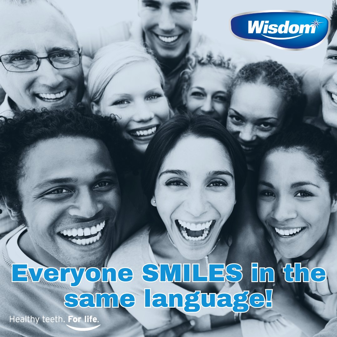 Happy Friday!  

Our motivational quote of the week 'Everyone #SMILES in the same language!'

Have a fabulous weekend,

Wisdom x

#WisdomToothbrushes #HappyFriday #Smile #Smiles