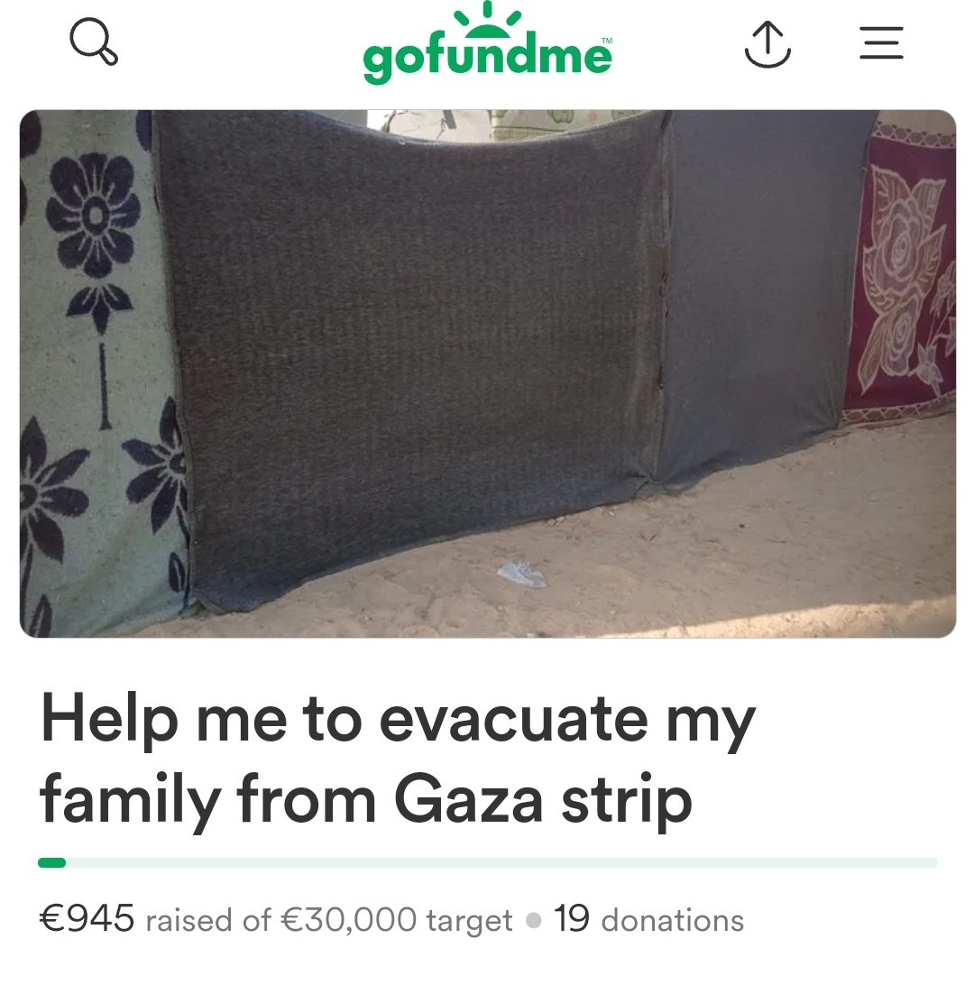 this gofundme was made a month ago but has only made €945 out of its 30k goal please share and donate, even as little as €5 can make a difference lets try and reach 1k by the end of the day!! gofund.me/083b73ba