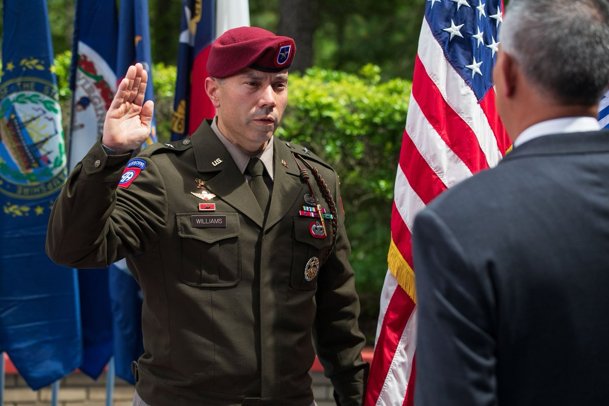 On May 16, the Division hosted a ceremony for the U.S. Army’s newest general officer, Brig. Gen. Jason Williams, 82nd Airborne Division DCG-Support, as he promoted from Colonel to his current rank. We send our sincerest congratulations to him and his family! #AATW