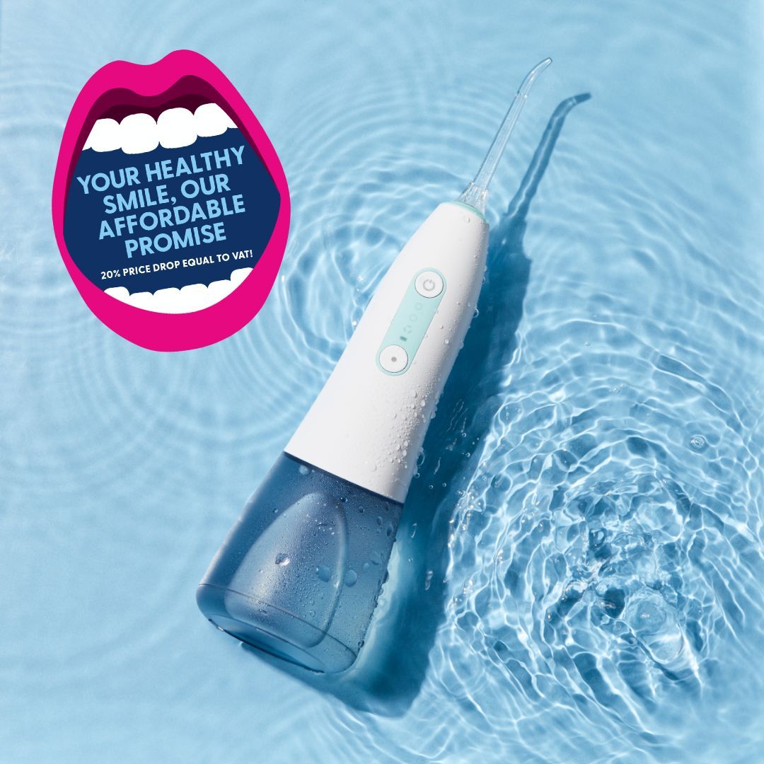 Your healthy smile, our affordable promise 🦷❤️ We’ve brushed off 20% (equivalent to VAT) across our ProCare range 🪥 (yes, including our Water Flosser!) Shop now: shorturl.at/e5WuZ