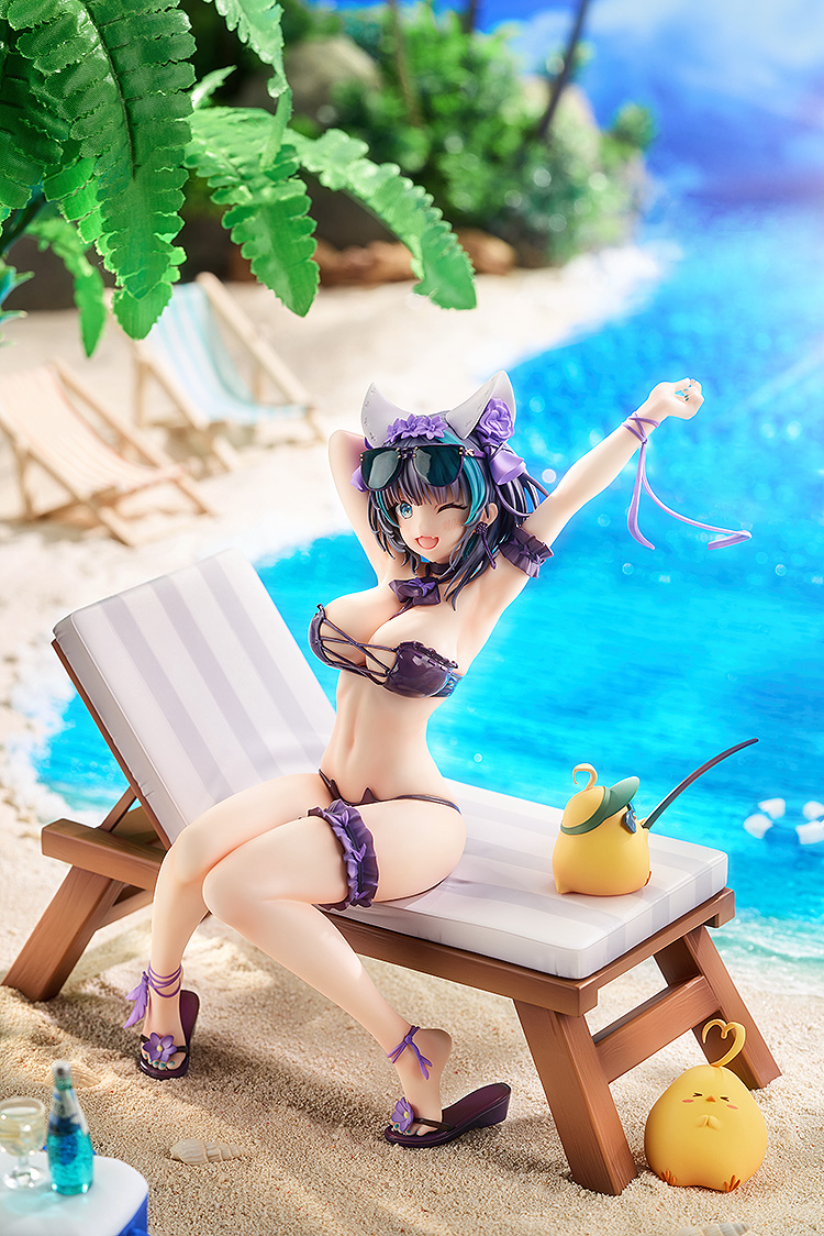 From 'Azur Lane' comes a scale figure of Cheshire, the heavy cruiser from the Royal Navy, in her swimsuit! Be sure to enjoy your summer holiday with the adorable Cheshire! Shop: s.goodsmile.link/hUG #AzurLane #Goodsmile