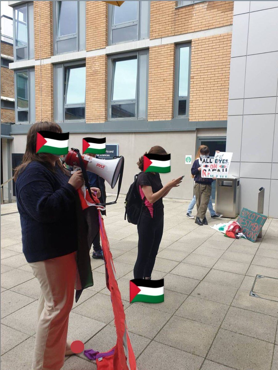 Demilitarise Lancaster (@noarmslancs) on Twitter photo Our response to the violent actions of <a href="/LancasterUni/">Lancaster University</a> and <a href="/fghsecurity/">FGH Security</a> security during our pro-Palestine demonstration. We will not be silenced!
๐ข Join us at <a href="/lancsolidarity/">Lancaster ๐ต๐ธ Solidarity Encampment</a>'s demonstration today! 2pm Alex Squareโ๐ต๐ธ #FreePalestine Our response to the violent actions of <a href="/LancasterUni/">Lancaster University</a> and <a href="/fghsecurity/">FGH Security</a> security during our pro-Palestine demonstration. We will not be silenced!
๐ข Join us at <a href="/lancsolidarity/">Lancaster ๐ต๐ธ Solidarity Encampment</a>'s demonstration today! 2pm Alex Squareโ๐ต๐ธ #FreePalestine