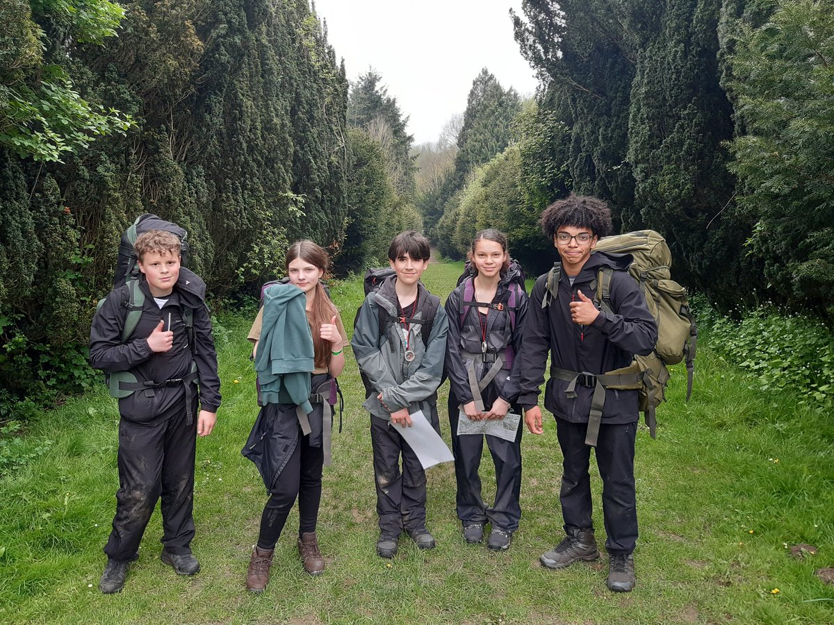 HCACPDofE's tweet image. Made it to the finish at High Elms Country Park! Another three teams putting in an great performance navigating and hiking across the North Downs.