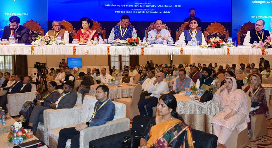 Apurva Chandra Ji, Secretary of the Union Ministry of Health and Family Welfare (MoHFW), and Rajeev Rai, Advisor to the Lieutenant Governor, addressed the second National Conference of the National Health Mission (NHM) in #Srinagar.