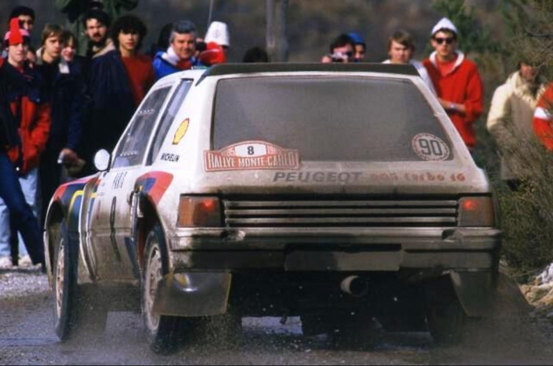 1985 Rallye Automobile Monte-Carlo

Car 8

Bruno Saby and Jean-François Fauchille in their works Peugeot 205 T16.

The crew would finish the event 5th overall 19mins 56secs behind overall winners and teammates Vatanen and Harryman.

📸 N/S 😞

@OfficialWRC @Peugeot