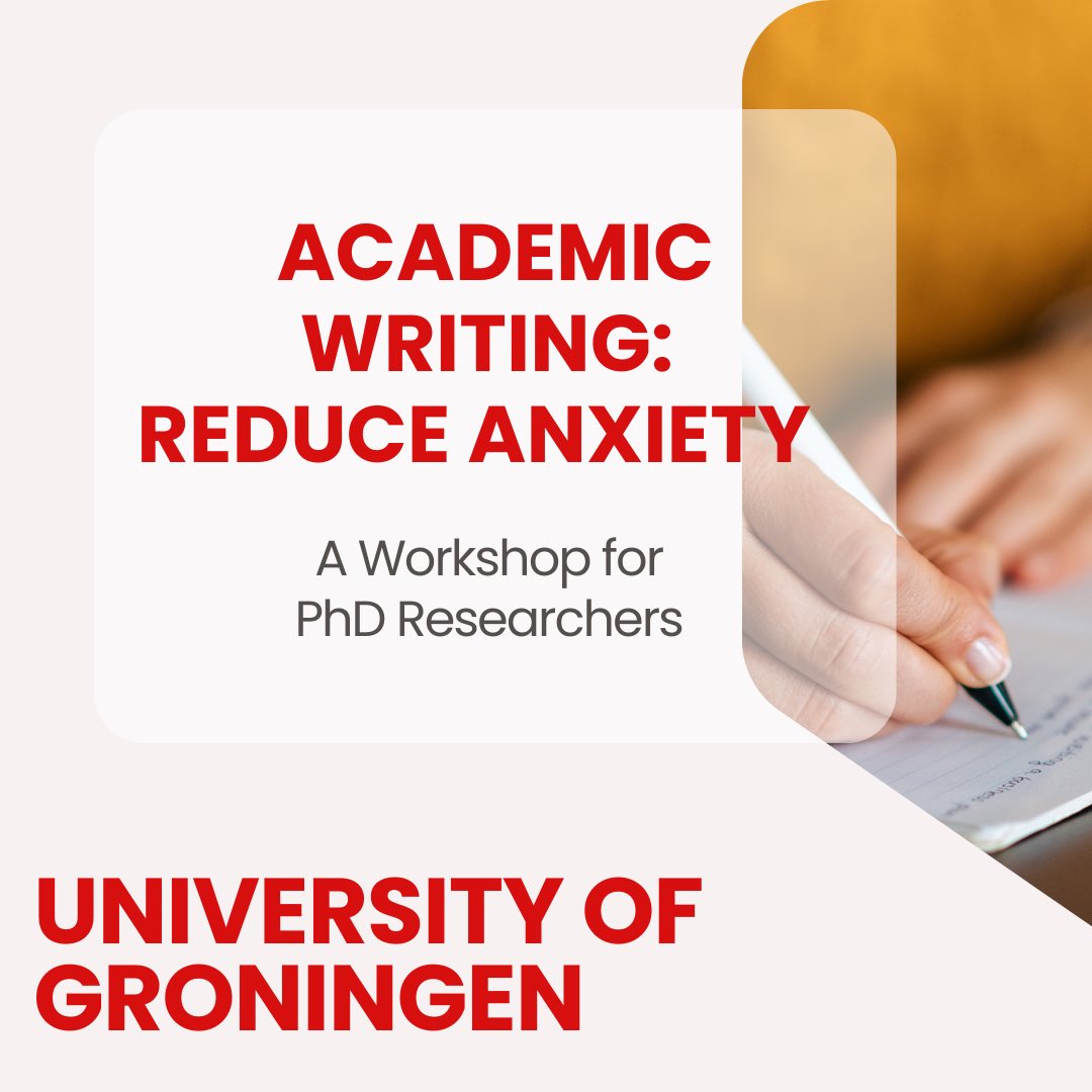 Scriptorcube's tweet image. Really enjoyed running my online ‘Academic Writing: Reduce Anxiety’ workshop for #PhDs from The @univgroningen this morning. 👍🙂 #phd #doctoral
#academicwriting @UniLeidenNews @maasuniversity @tweetsunl @HagueUniversity @NIGnl @UCUtrecht @tudelft @Radboud_Uni @VUamsterdam