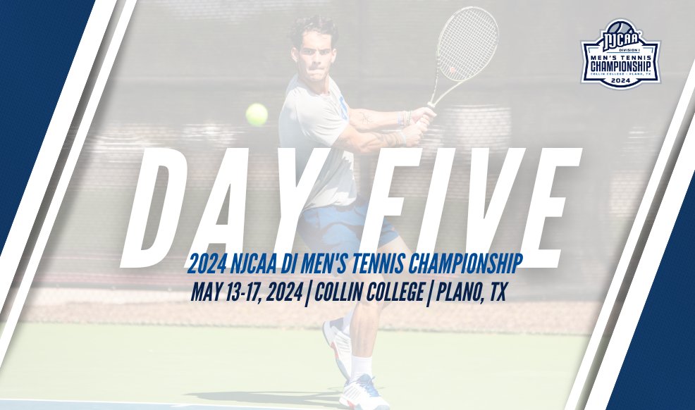 𝑪𝒉𝒂𝒎𝒑𝒊𝒐𝒏𝒔𝒉𝒊𝒑 𝑫𝒂𝒚 𝒉𝒂𝒔 𝒂𝒓𝒓𝒊𝒗𝒆𝒅! 🏆 The final day of the 2024 #NJCAATennis DI Men's Championship is here with matches starting at 8 AM CT. Which team will walk away a national champion? 📊tournamentsoftware.com/tournament/727… 💻njcaa.org/championships/…