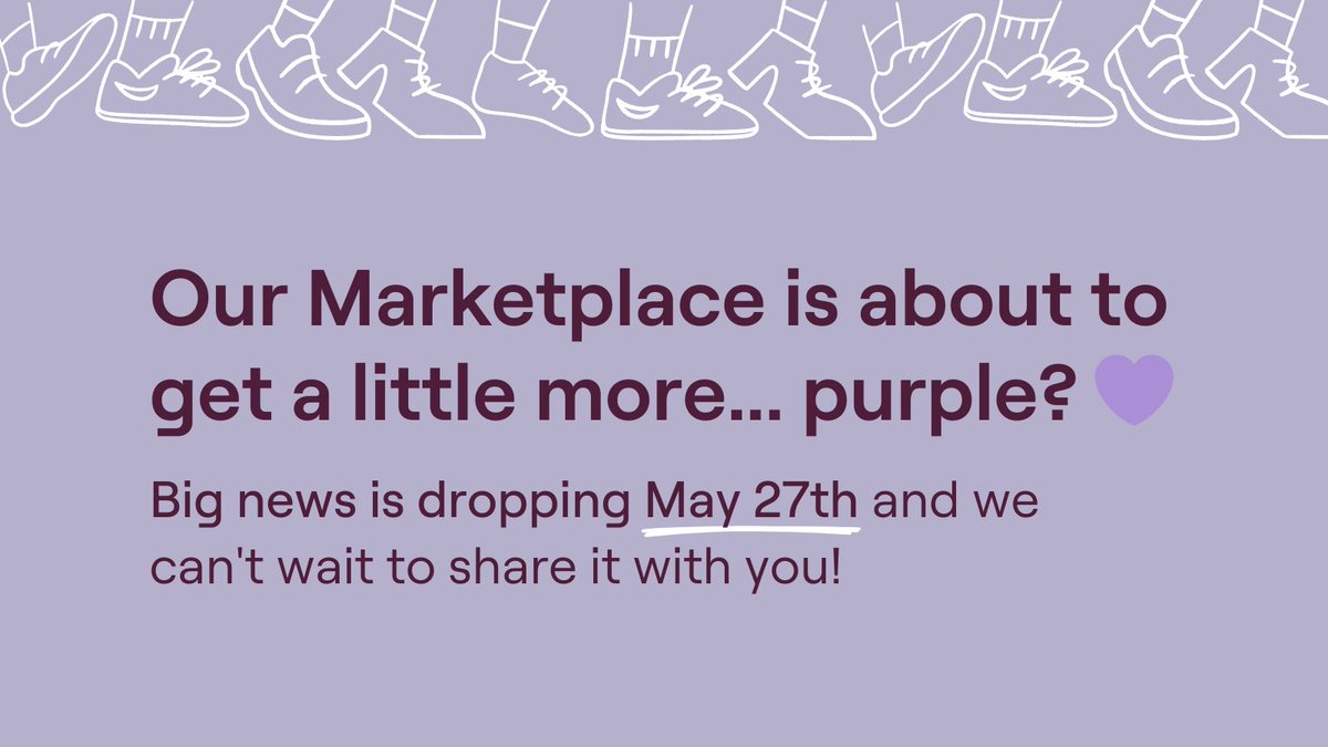 Something big is about to hit Goodnotes Marketplace… Mark your calendars, May 27th 💜