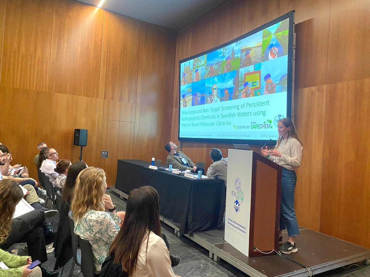 May Britt Rian (@maybrittrian) on Twitter photo Had such a great time at #SETACSeville! So many impressive talks and posters, good tapas and friendly faces. I presented some of our work in the #Nontarget session. If you missed it, I'll present soon at <a href="/MistraSafeChem/">Mistra SafeChem</a> final webinar. Had such a great time at #SETACSeville! So many impressive talks and posters, good tapas and friendly faces. I presented some of our work in the #Nontarget session. If you missed it, I'll present soon at <a href="/MistraSafeChem/">Mistra SafeChem</a> final webinar.
