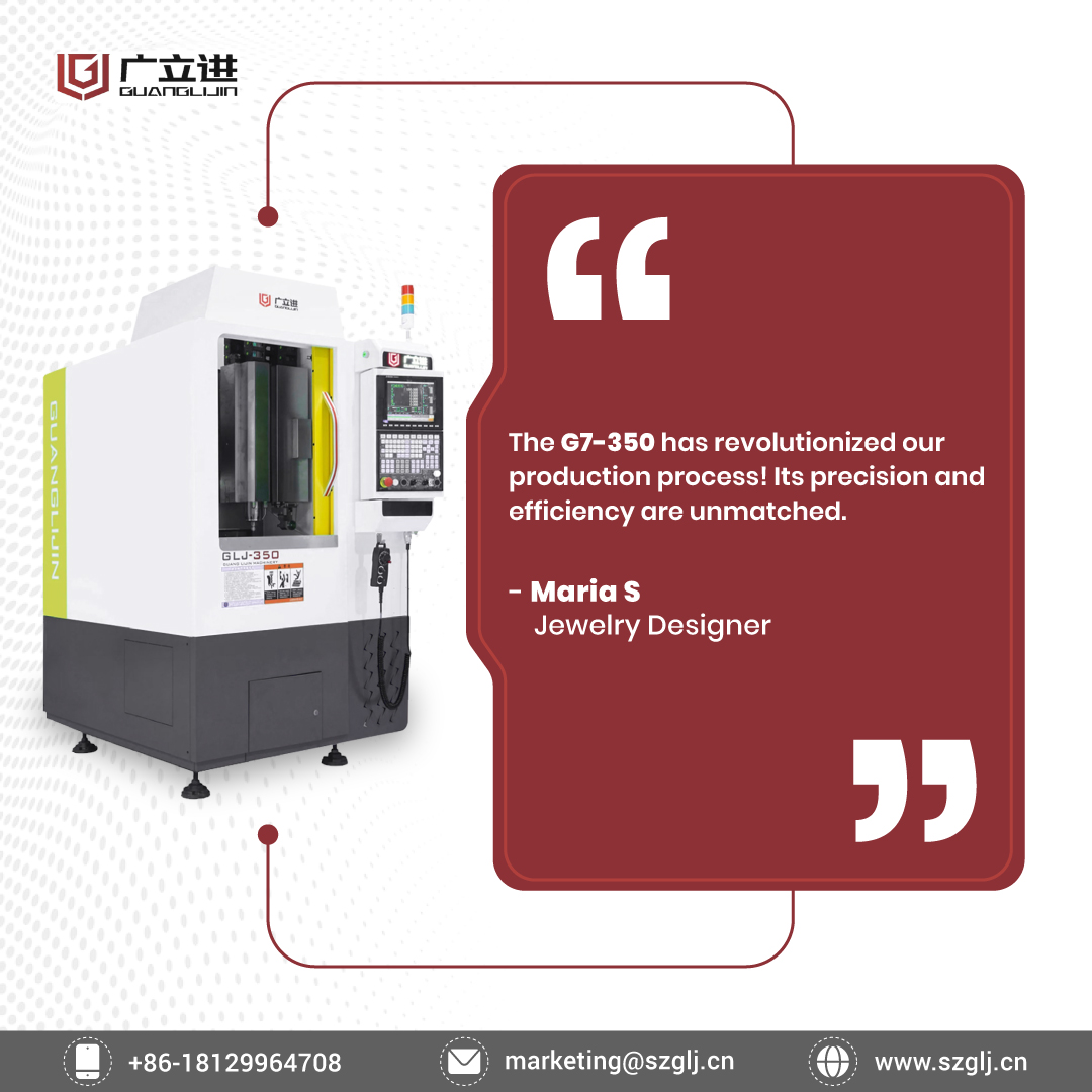 Thank you so much, Maria S.!

Your kind words about the G7-350 mean the world to us!
Website: szglj.cn
Email: marketing@szglj.cn
📲+86-18129964708
📲+91 8925517711/+91 8925517719
#guanglijin #review #beunique #jewelrymachine #G7350 #productionprocess #jewelrylover