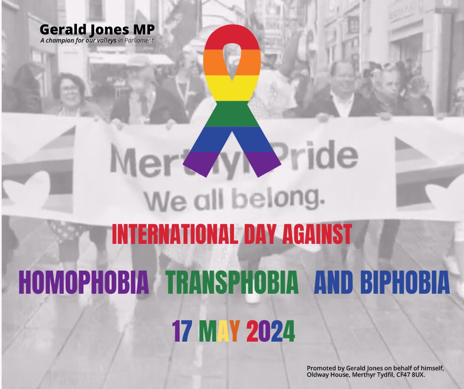 🏳️‍⚧️🏳️‍🌈 Happy International Day Against Homophobia, Transphobia and Biphohia. A day in which we continue to challenge discrimination and prejudice, so that everyone can live and love as their true authentic selves. Love is love 🧡💙 #IDAHOBIT2024 #IDAHOBIT