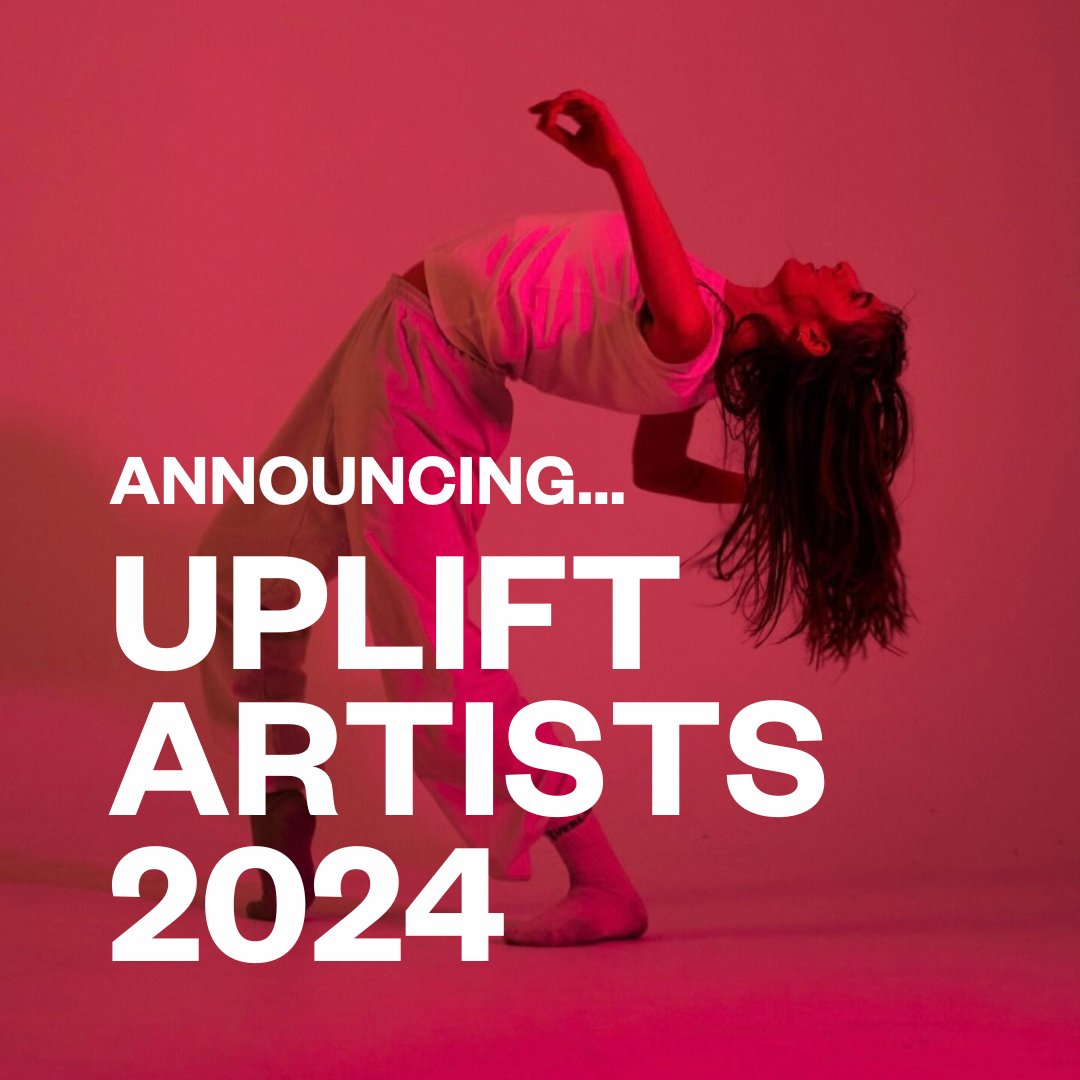 We’re excited to announce Jen Malarkey, Max Lee, Lily Antonia and Maisha Kungu as our UPLIFT artists for 2024. Each artist will be in residence at Company Chameleon three weeks this Autumn, when they’ll develop dance works at our studio. Find out more: shorturl.at/wQVF3