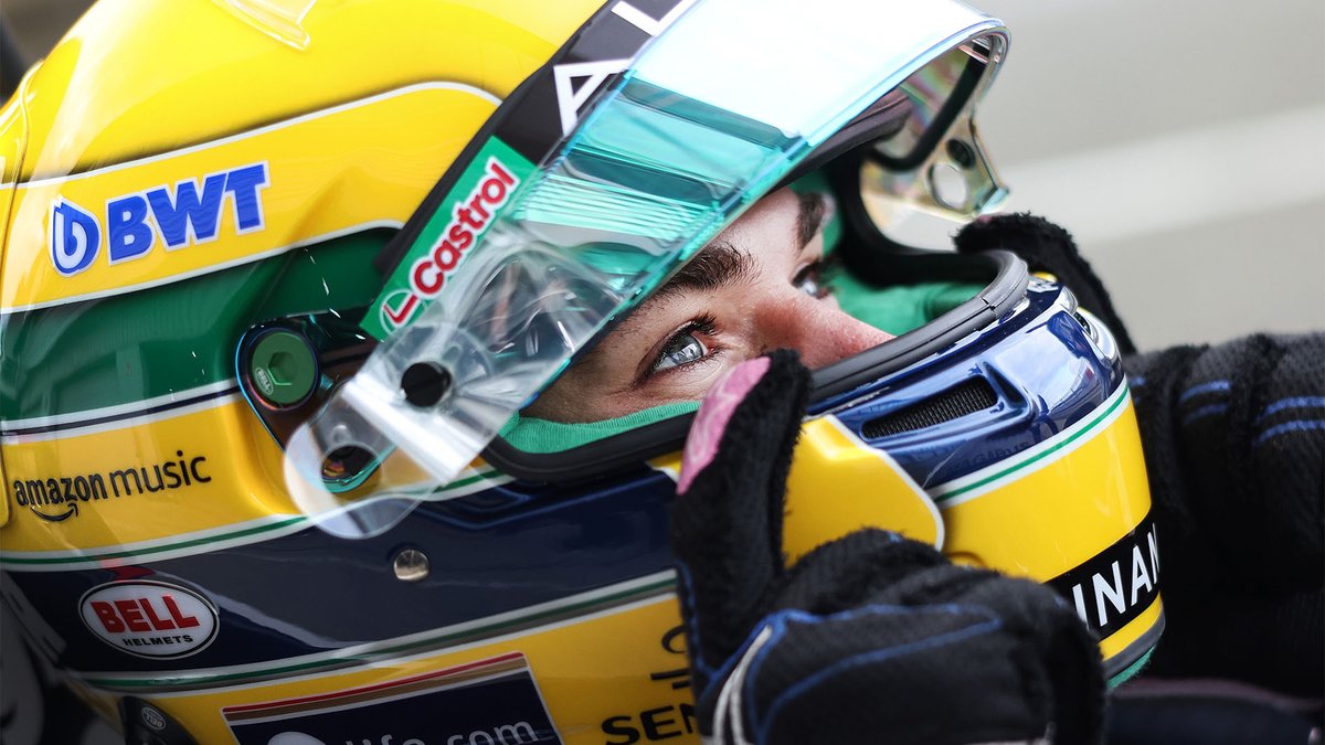 Pierre Gasly is sporting his Ayrton Senna tribute crash helmet this weekend. Here's how's how the F1 legend will be remembered this weekend – 30 years on: bit.ly/3QK7gjB