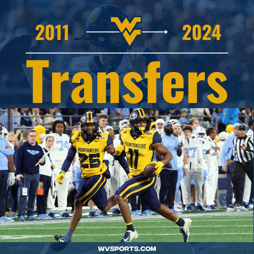 Link: gowvu.us/f5t 

Take a detailed look at the incoming #WVU transfers from 2011 until now and how they have fared.  #HailWV