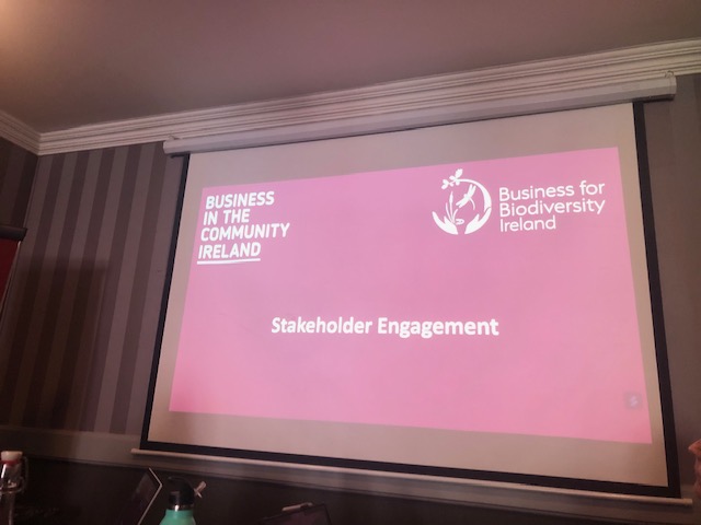 We loved getting together to share insights at our quarterly #BizBioCoP - thanks to Sarah Kelly of @BioDataCentre for talking us through #procurement for #pollinators in accordance with @PollinatorPlan and Éadaoin Tobin-Boyle of @BITCIreland for speaking on #StakeholderEngagement