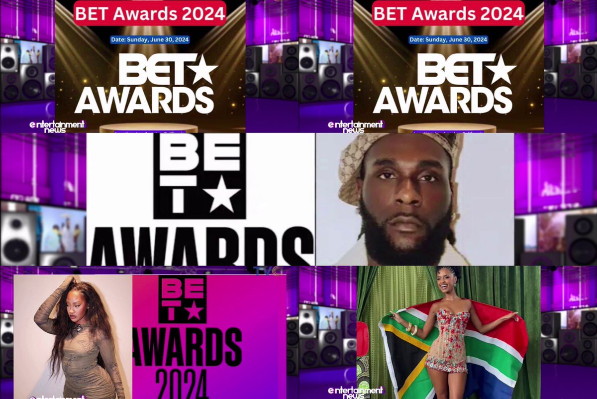 NIGERIAN ACTS GET NOMINATIONS AT 2024 BET AWARDS The Black Entertainment Television Network (BET) has unveiled its nominees for the 2024 BET Awards. This year’s list includes a strong showing from Nigerians, with Burna Boy, Tems, Seyi Vibez x.com/TVCconnect/sta… #ESplashOnTVC