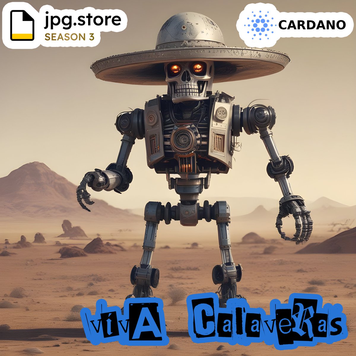 Viva Calaveras on jpg.store! These NFTs can be redeemed for a signed 3D printed K-SCOPES® Trading Card

Mario
jpg.store/listing/226855…

#cardano #ADA #CardanoNFT #CardanoCommunity #NFT #vivacalaveras #calaveras #kscopes #tradingcards #3dprinting #AI