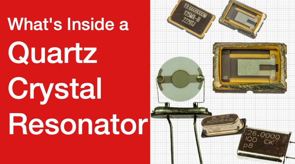 Understand what's inside a quartz crystal resonator. In this video I take apart a number of these quartz resonators to see exactly what is inside. Watch now: youtu.be/puzGgM-6hXw #quartzcrystal #quartzcrystalresonator