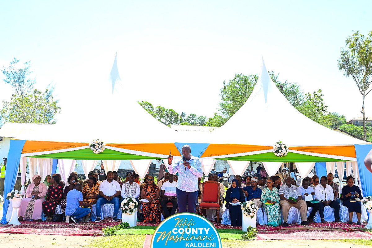 In the heart of Kaloleni, I am deeply immersed in meaningful discussions with my constituents. As the governor of Kilifi County, it is not only my obligation but also my passion to ensure that every resident in Kilifi is content and that my administration diligently follows
