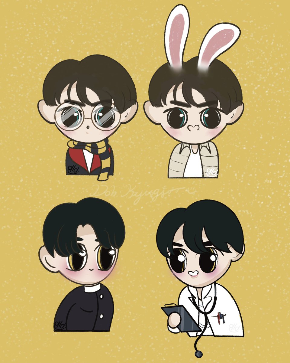 Pick your fav Kyungsoo’s character!✨

⚡️| 🐰 | 🙏 | 🩺

#도경수 #dohkyungsoo #DOHKYUNGSOO_Mars 
#graphdraftxEXO

*if you want me to draw character mix, please request. cms is open now!!*