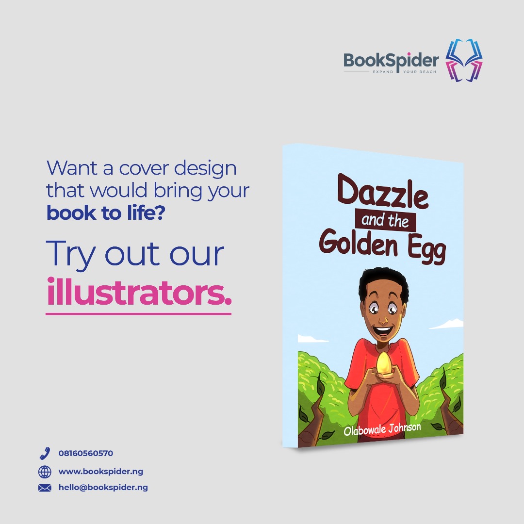 But what exactly is it in a book cover design? 🤔

Why do people judge a book by its cover? 🤔

It's because a book cover portrays the message in a book.

Can you guess what the book below is about ?

Reach out to @bookspider to make your first impression count.

#bookcoverdesign