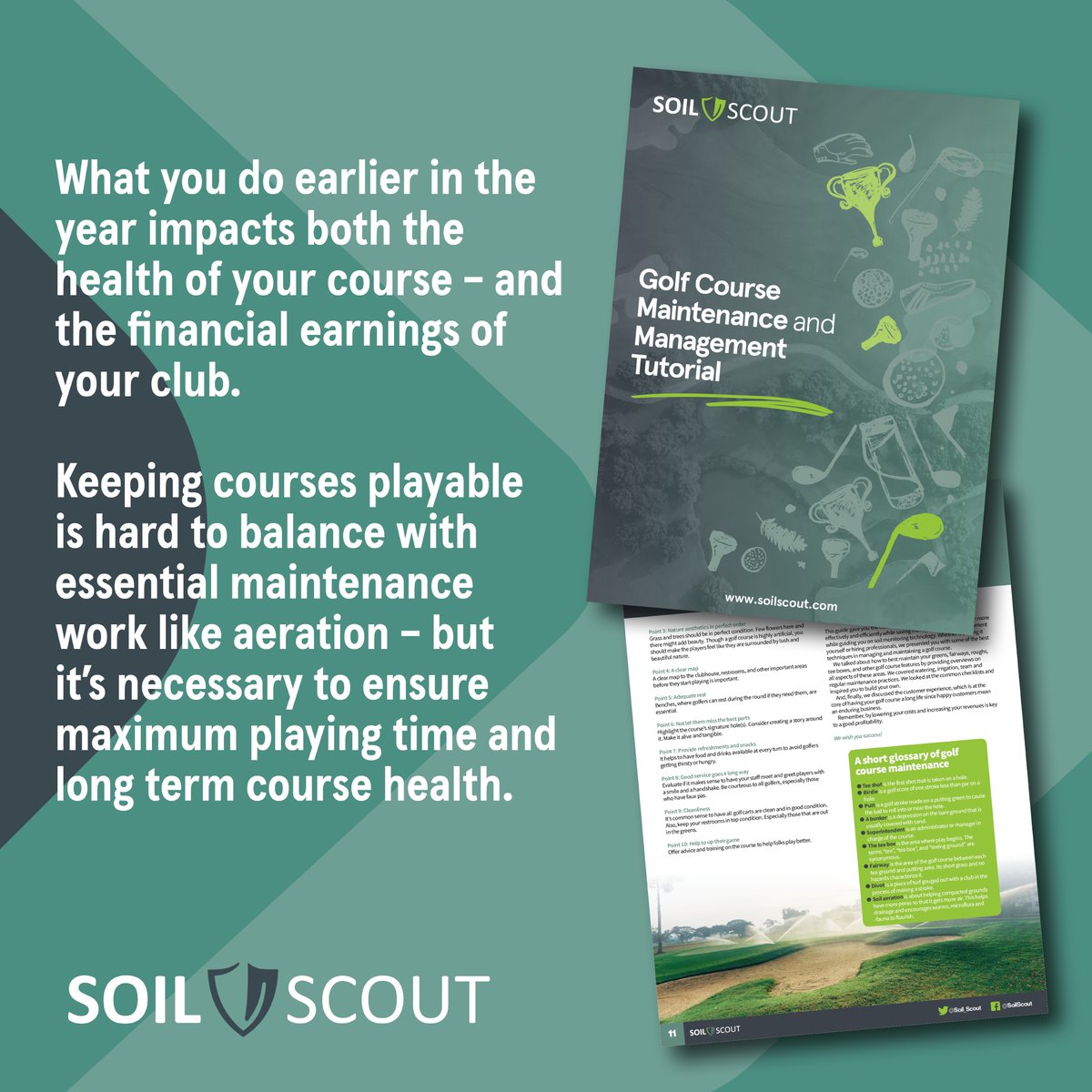 Check out this #SoilScout guide for tips on how to make financial and surface impact on your golf course year round ⬇️ soilscout.com/downloads/new-… #golfcoursemaintenance #golf #golfcourse #sportsturf #soilhealth #realtimedata #soilsensors