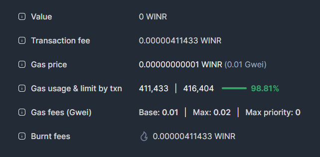 WINR Chain: a Hyperliquid-like chain designed for high throughput decentralized onchain gambling dapps and ecosystems.

All fees are paid in $WINR, and burned forever.

Coming soon.