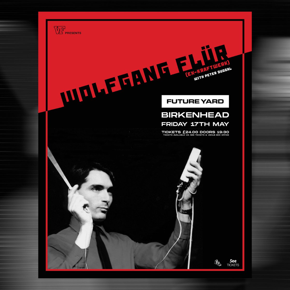 Tonight: Ex of Kraftwerk, Wolfgang Flür brings performance MUSIK SOLDAT to @future_yard #culturediary thedoublenegative.co.uk/2024/05/cultur…